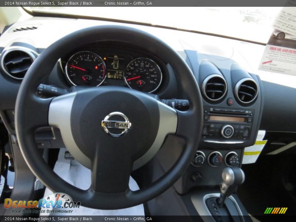 Dashboard of 2014 Nissan Rogue Select S Photo #11