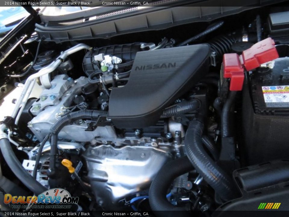 2014 Nissan Rogue Select S 2.5 Liter DOHC 16-Valve CVTCS 4 Cylinder Engine Photo #12