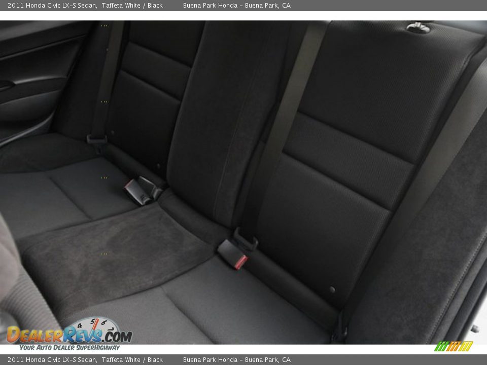 2011 Honda Civic LX-S Sedan Taffeta White / Black Photo #15