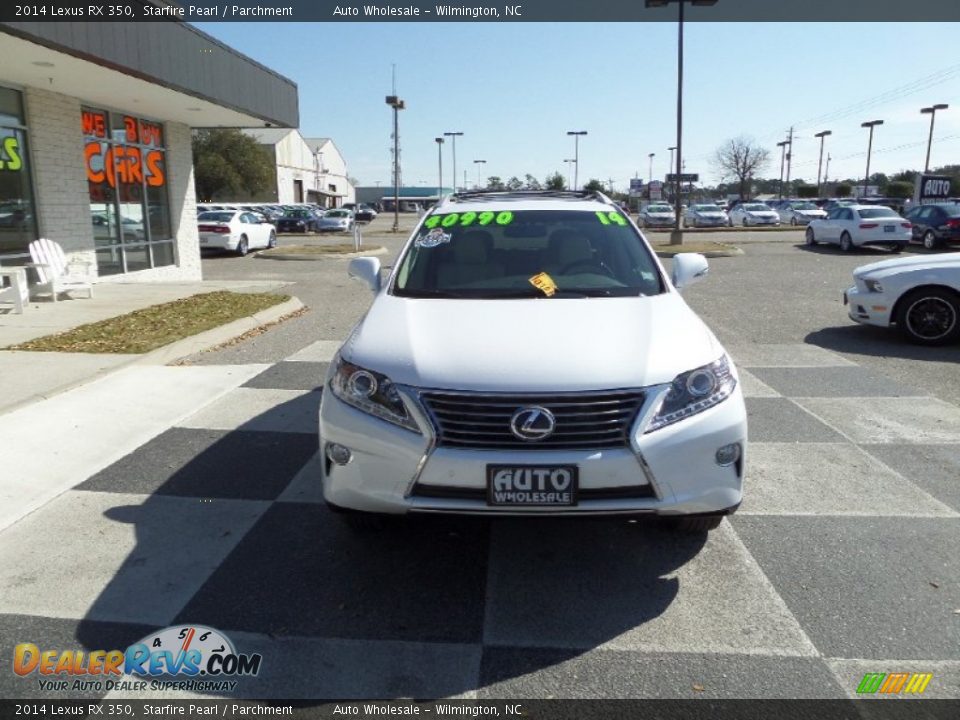 2014 Lexus RX 350 Starfire Pearl / Parchment Photo #2