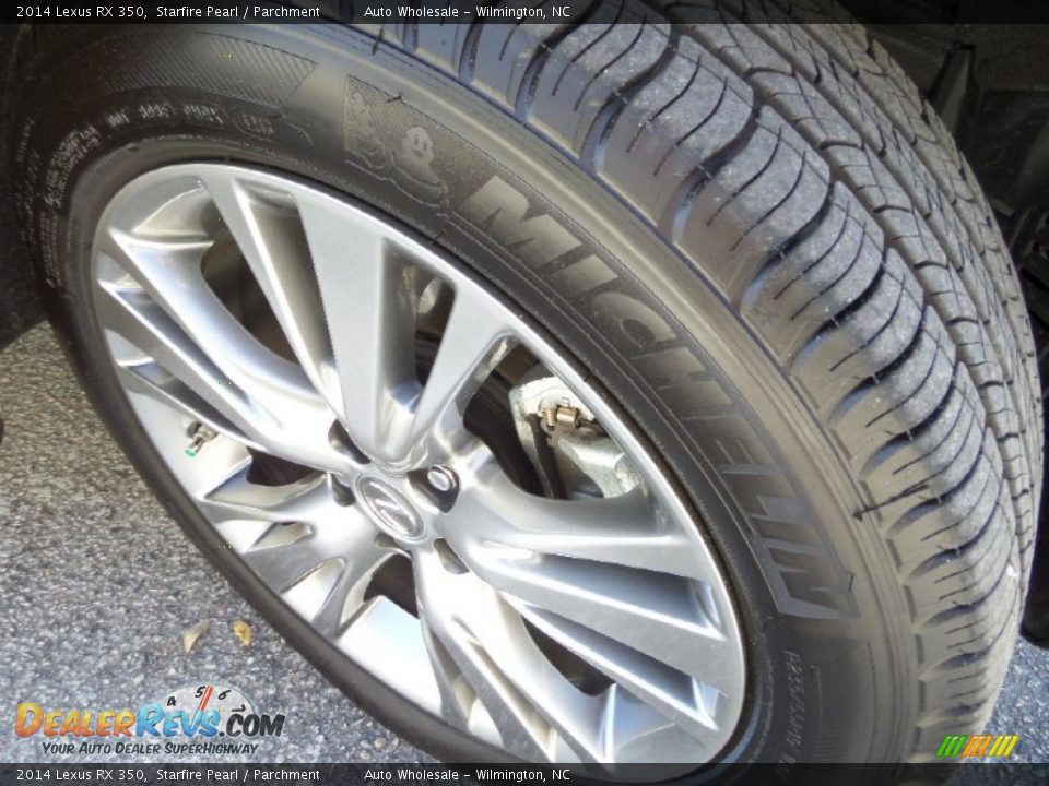 2014 Lexus RX 350 Starfire Pearl / Parchment Photo #8