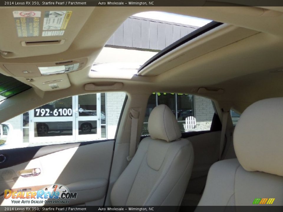 2014 Lexus RX 350 Starfire Pearl / Parchment Photo #11