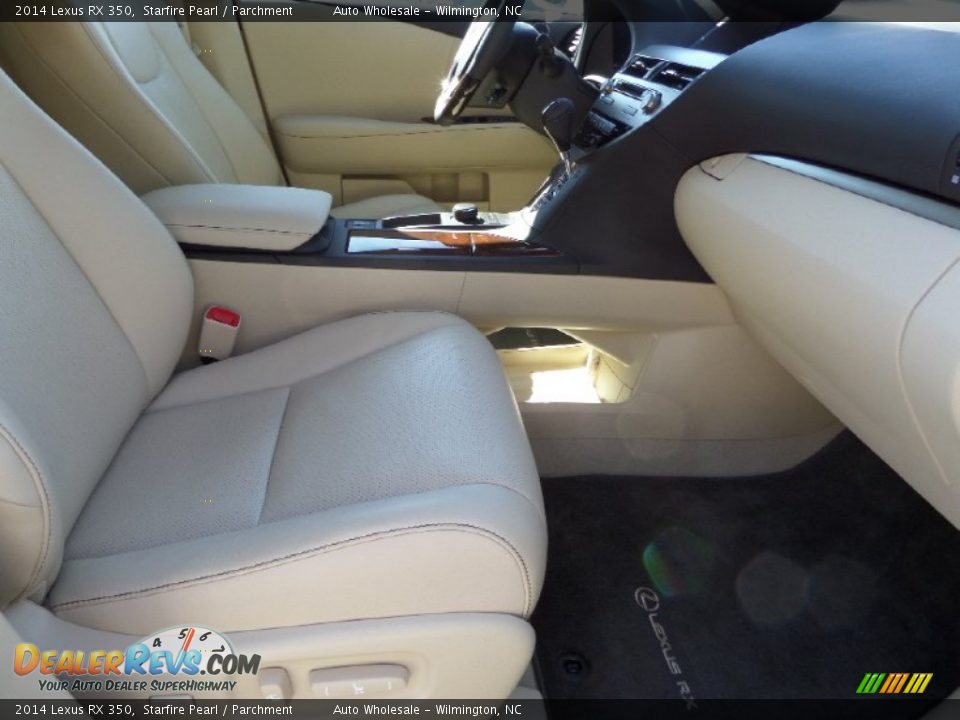 2014 Lexus RX 350 Starfire Pearl / Parchment Photo #13