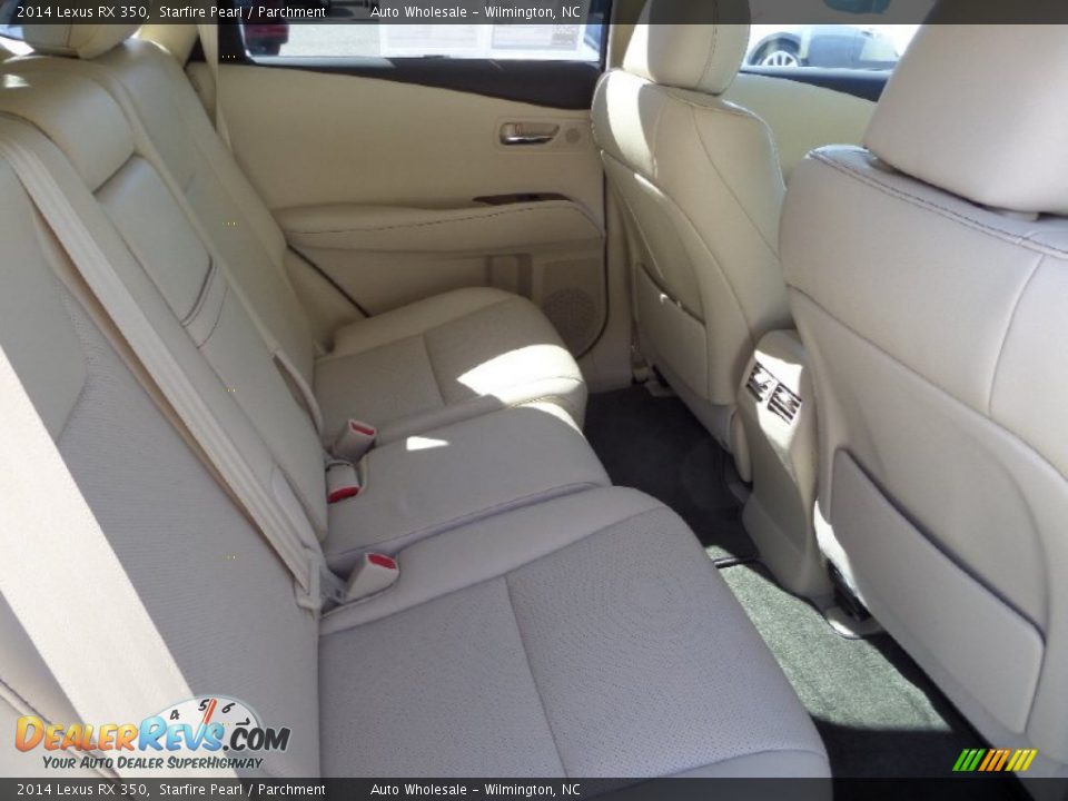 2014 Lexus RX 350 Starfire Pearl / Parchment Photo #14
