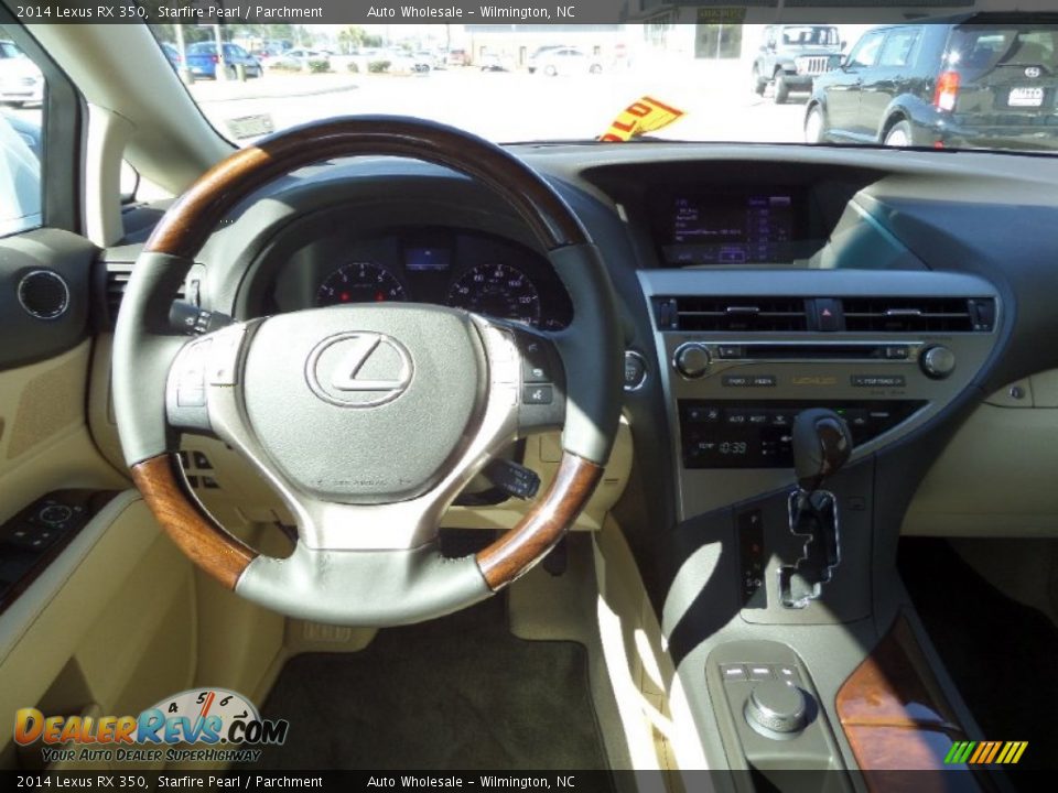 2014 Lexus RX 350 Starfire Pearl / Parchment Photo #15