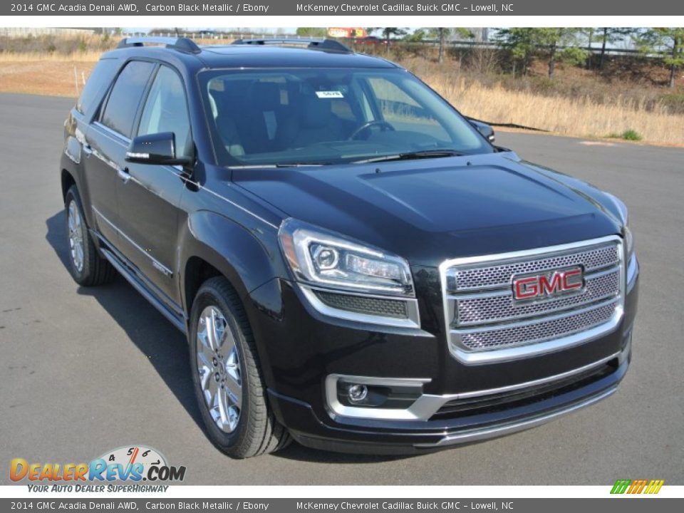 2014 GMC Acadia Denali AWD Carbon Black Metallic / Ebony Photo #1