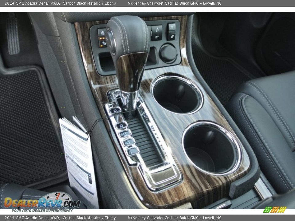 2014 GMC Acadia Denali AWD Carbon Black Metallic / Ebony Photo #11