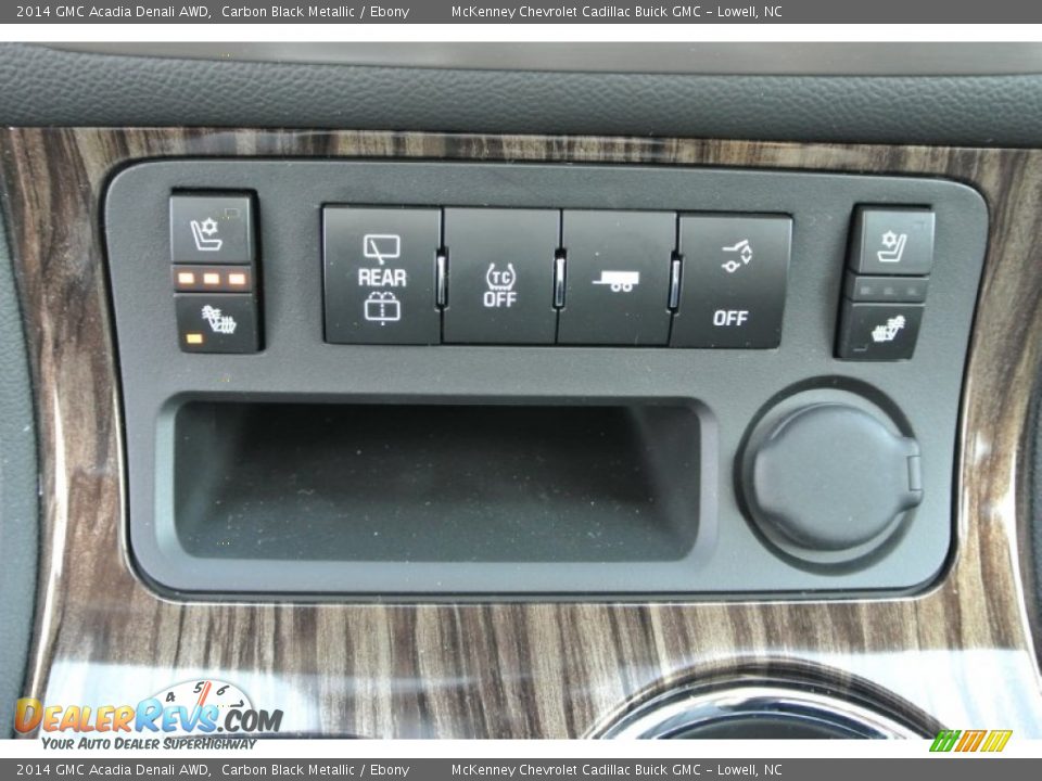 2014 GMC Acadia Denali AWD Carbon Black Metallic / Ebony Photo #12