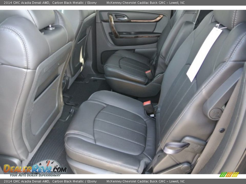 2014 GMC Acadia Denali AWD Carbon Black Metallic / Ebony Photo #17
