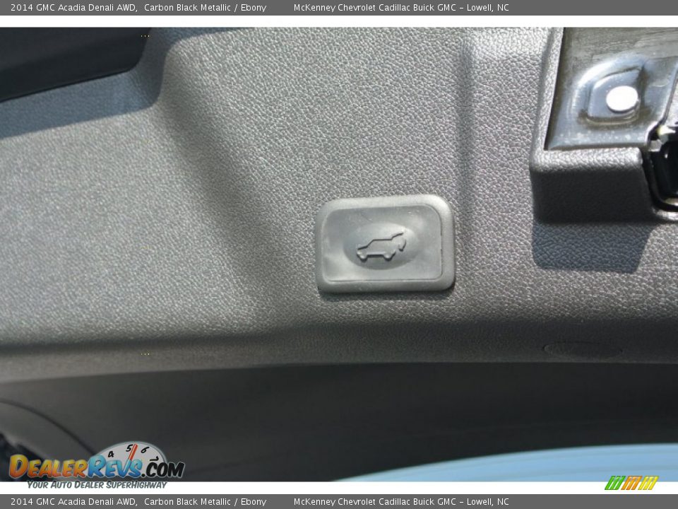 2014 GMC Acadia Denali AWD Carbon Black Metallic / Ebony Photo #20