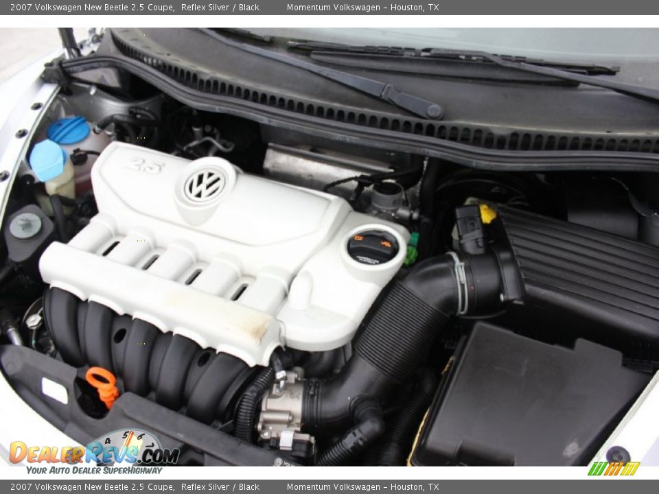 2007 Volkswagen New Beetle 2.5 Coupe 2.5 Liter DOHC 20 Valve 5 Cylinder Engine Photo #30