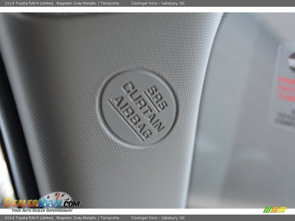 2014 Toyota RAV4 Limited Magnetic Gray Metallic / Terracotta Photo #27
