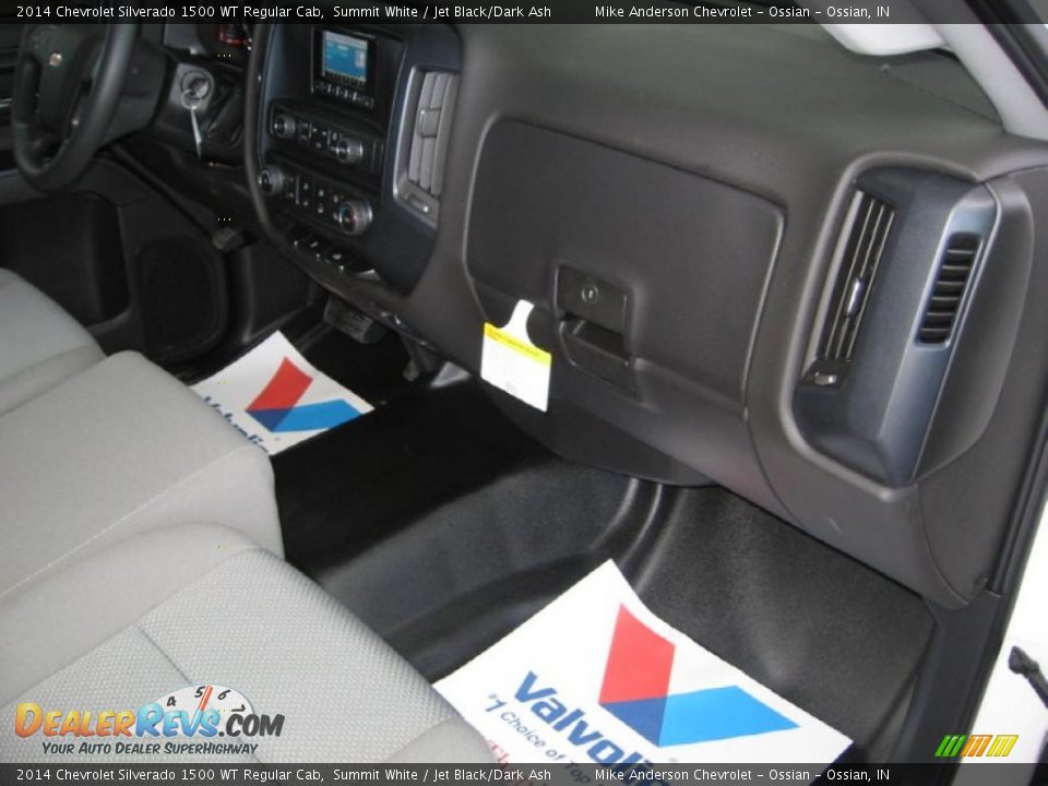 2014 Chevrolet Silverado 1500 WT Regular Cab Summit White / Jet Black/Dark Ash Photo #11