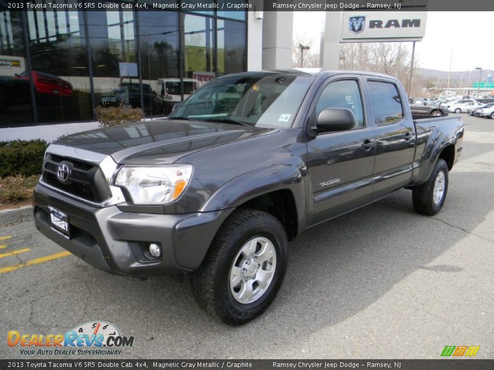 2013 Toyota Tacoma V6 SR5 Double Cab 4x4 Magnetic Gray Metallic / Graphite Photo #1