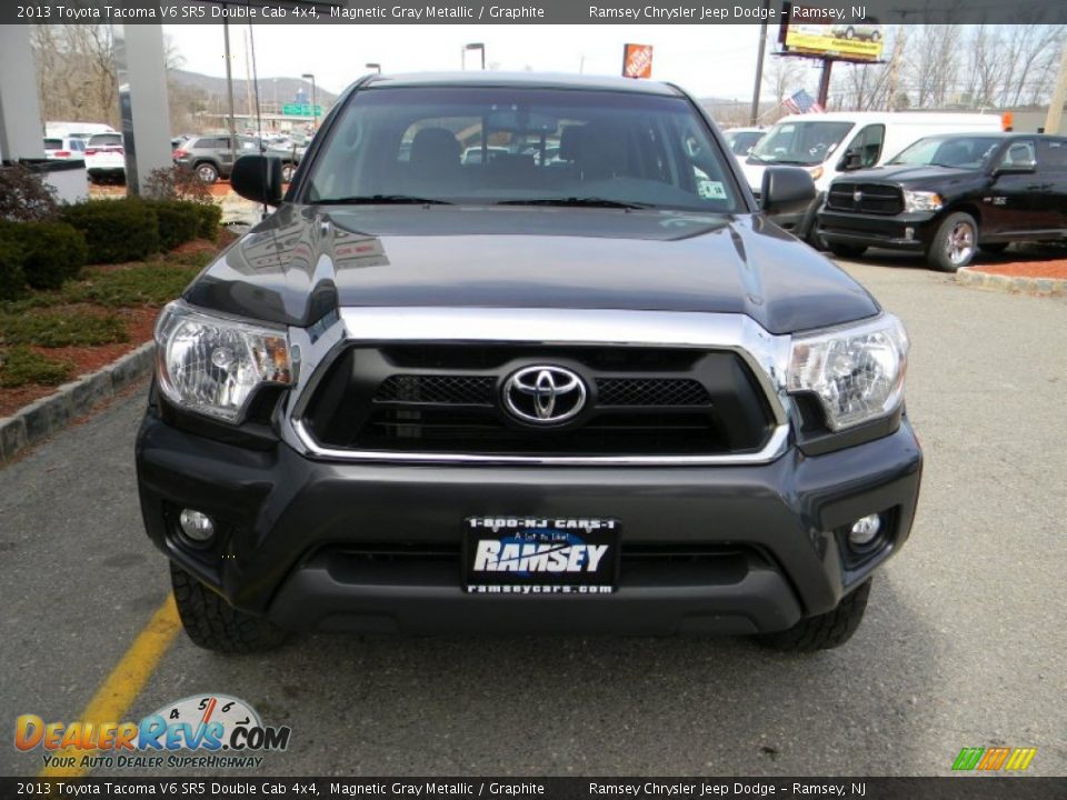 2013 Toyota Tacoma V6 SR5 Double Cab 4x4 Magnetic Gray Metallic / Graphite Photo #2