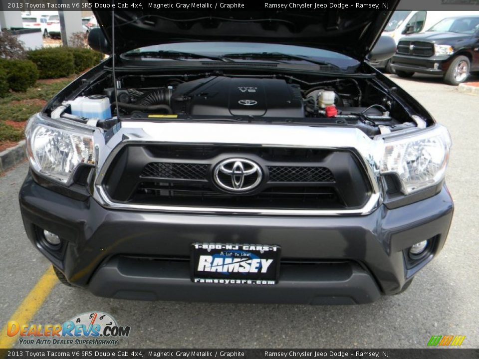 2013 Toyota Tacoma V6 SR5 Double Cab 4x4 Magnetic Gray Metallic / Graphite Photo #3