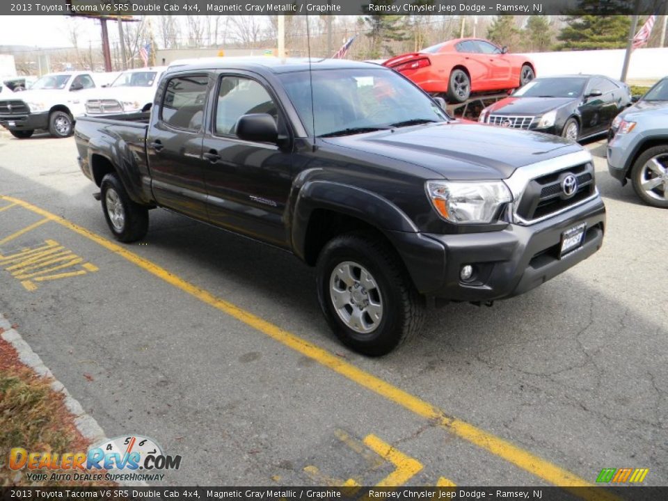 2013 Toyota Tacoma V6 SR5 Double Cab 4x4 Magnetic Gray Metallic / Graphite Photo #4