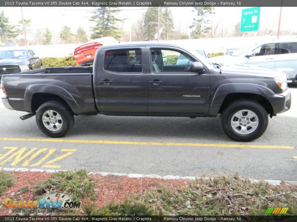 2013 Toyota Tacoma V6 SR5 Double Cab 4x4 Magnetic Gray Metallic / Graphite Photo #5