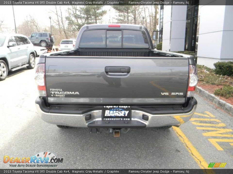 2013 Toyota Tacoma V6 SR5 Double Cab 4x4 Magnetic Gray Metallic / Graphite Photo #7