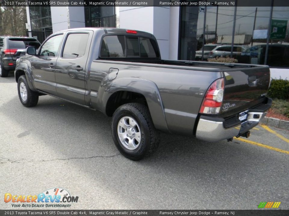 2013 Toyota Tacoma V6 SR5 Double Cab 4x4 Magnetic Gray Metallic / Graphite Photo #9