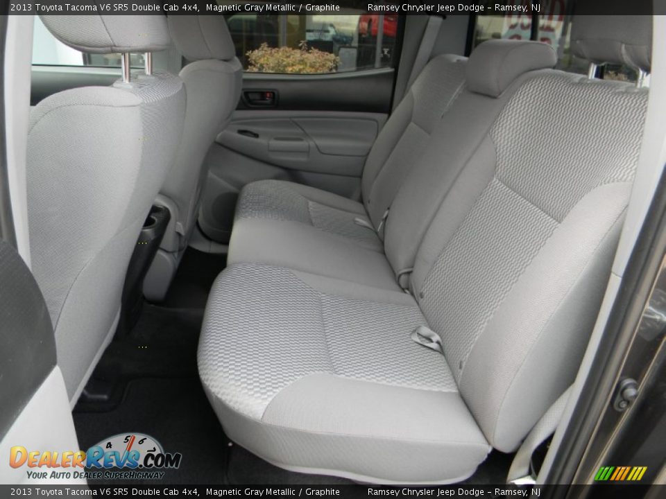 2013 Toyota Tacoma V6 SR5 Double Cab 4x4 Magnetic Gray Metallic / Graphite Photo #11
