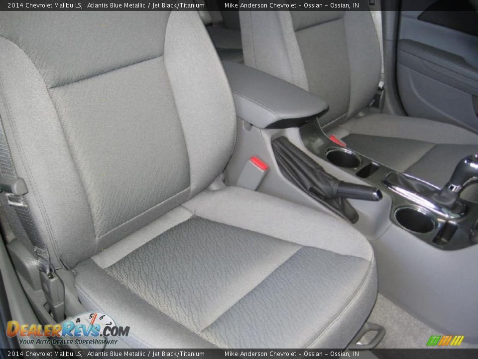 2014 Chevrolet Malibu LS Atlantis Blue Metallic / Jet Black/Titanium Photo #10