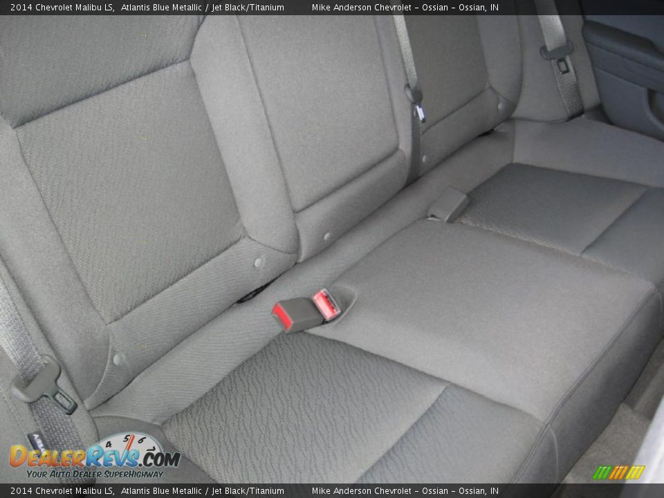 2014 Chevrolet Malibu LS Atlantis Blue Metallic / Jet Black/Titanium Photo #12