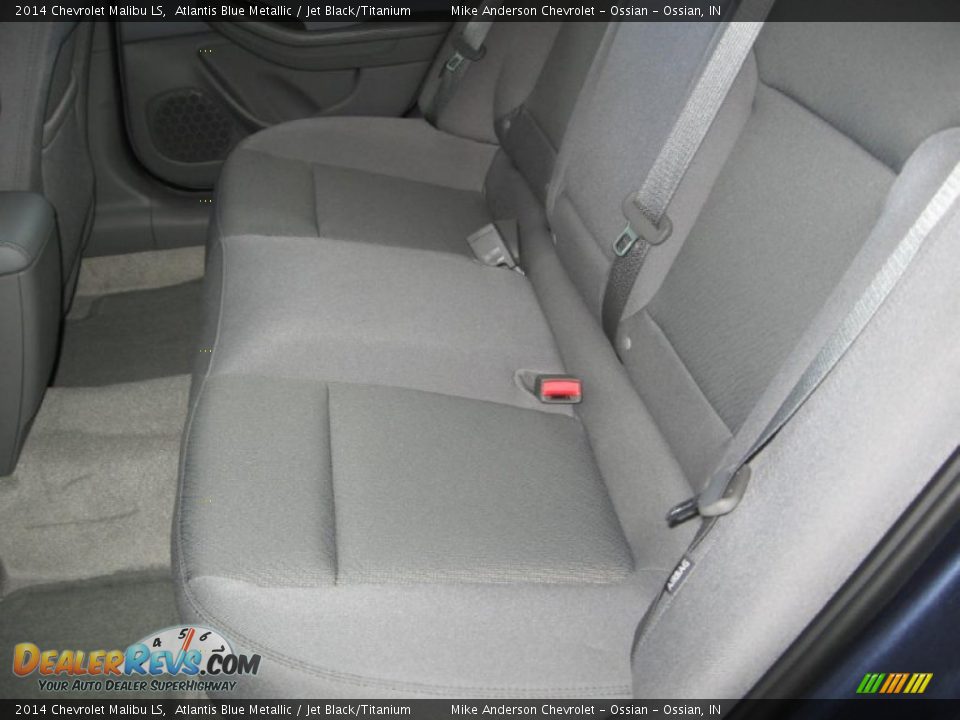 2014 Chevrolet Malibu LS Atlantis Blue Metallic / Jet Black/Titanium Photo #13