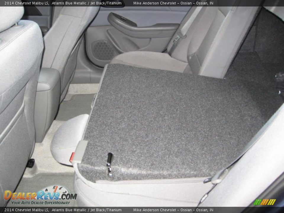 2014 Chevrolet Malibu LS Atlantis Blue Metallic / Jet Black/Titanium Photo #14