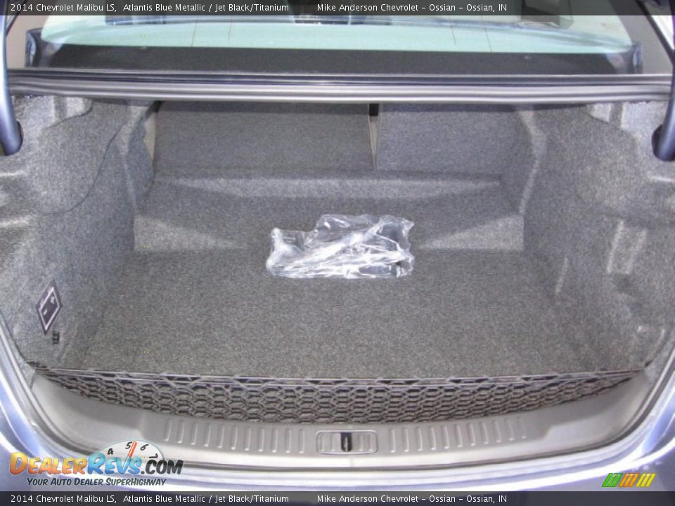 2014 Chevrolet Malibu LS Atlantis Blue Metallic / Jet Black/Titanium Photo #15