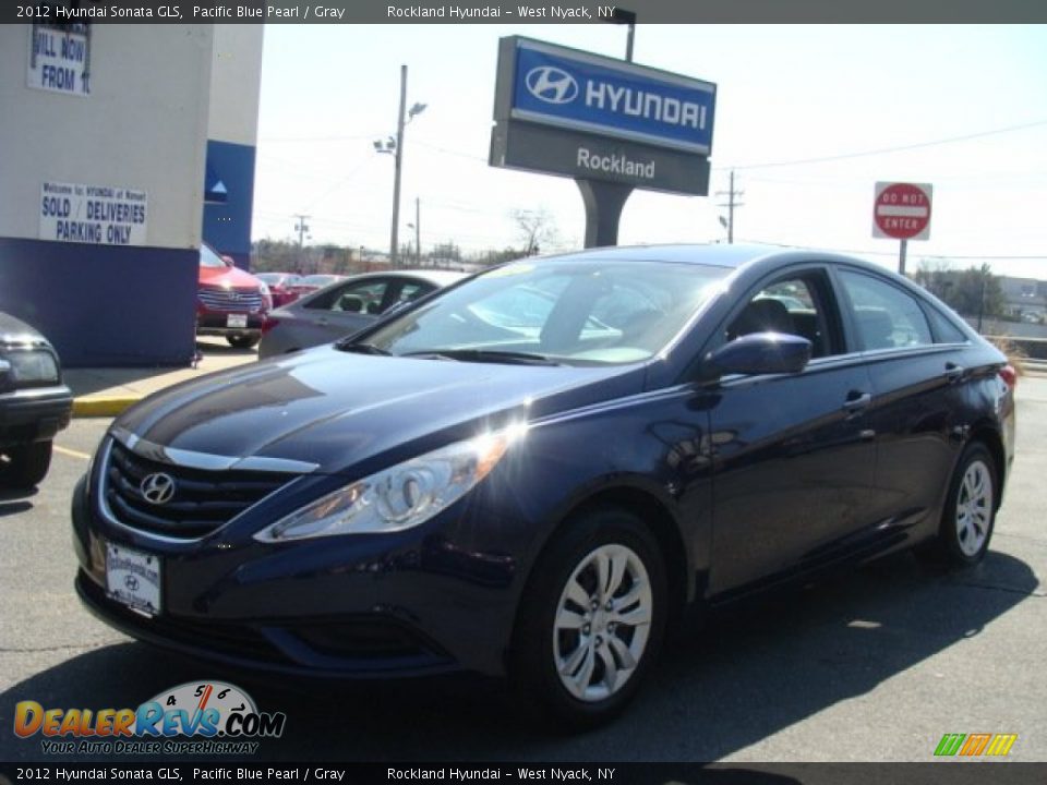2012 Hyundai Sonata GLS Pacific Blue Pearl / Gray Photo #1