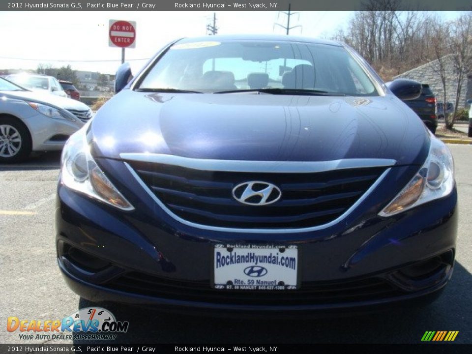 2012 Hyundai Sonata GLS Pacific Blue Pearl / Gray Photo #2