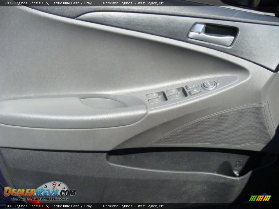 2012 Hyundai Sonata GLS Pacific Blue Pearl / Gray Photo #7