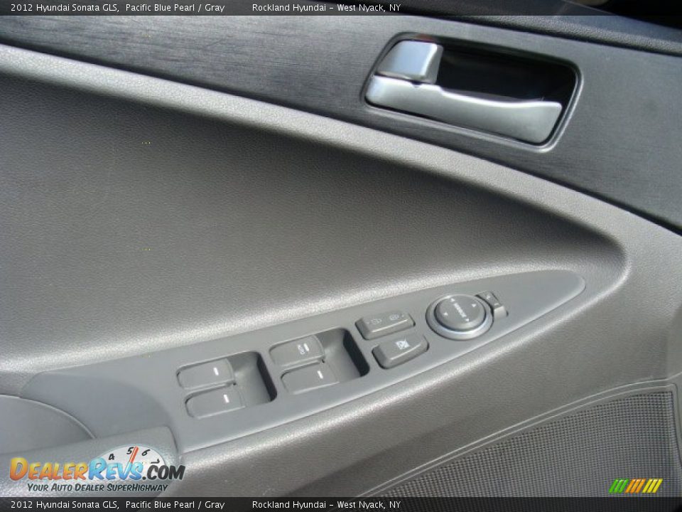 2012 Hyundai Sonata GLS Pacific Blue Pearl / Gray Photo #8
