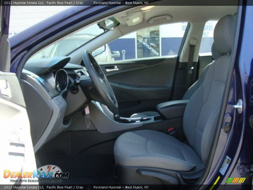 2012 Hyundai Sonata GLS Pacific Blue Pearl / Gray Photo #10