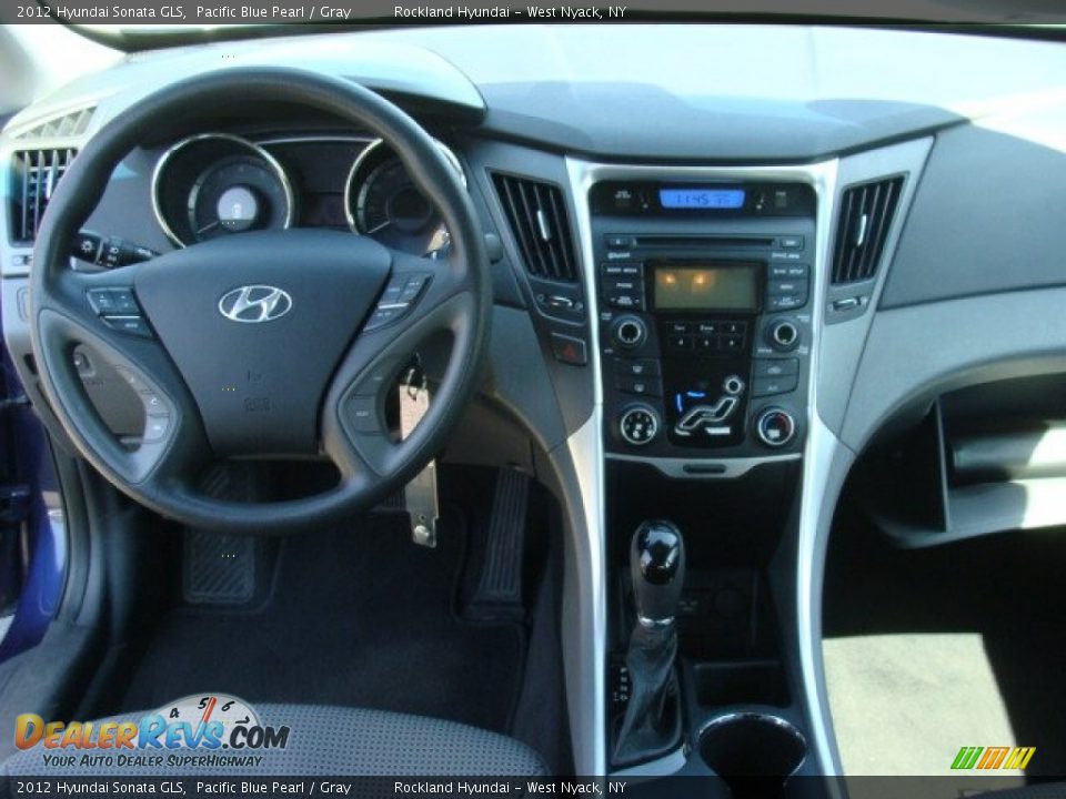 2012 Hyundai Sonata GLS Pacific Blue Pearl / Gray Photo #11
