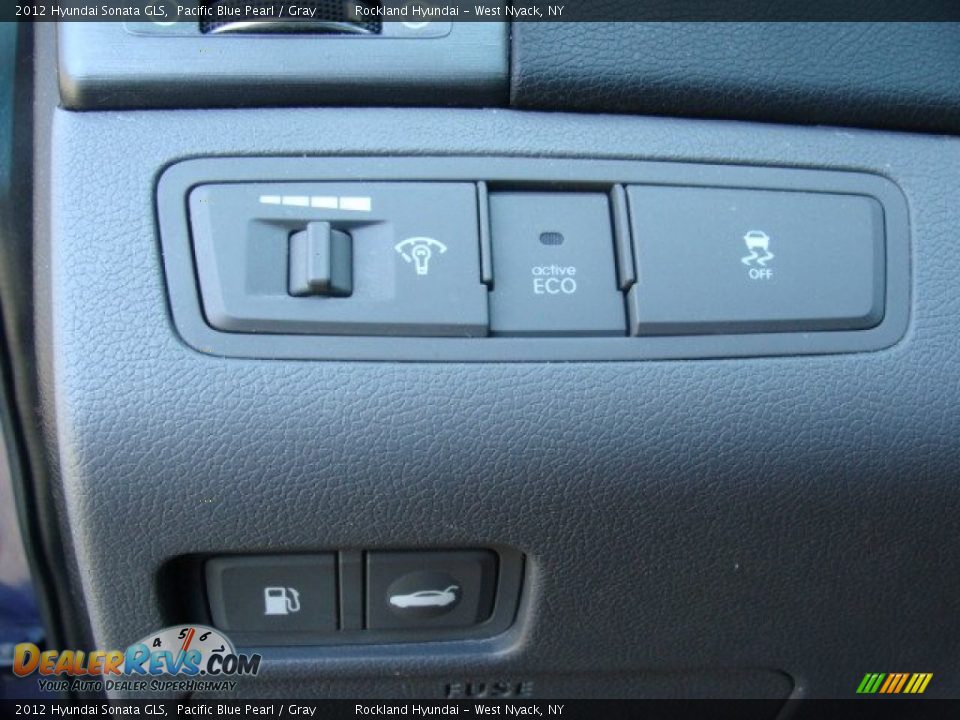 2012 Hyundai Sonata GLS Pacific Blue Pearl / Gray Photo #12