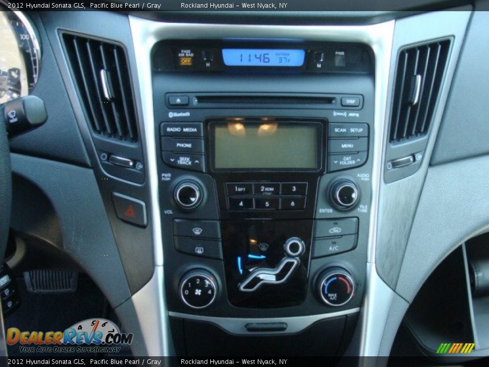 2012 Hyundai Sonata GLS Pacific Blue Pearl / Gray Photo #17