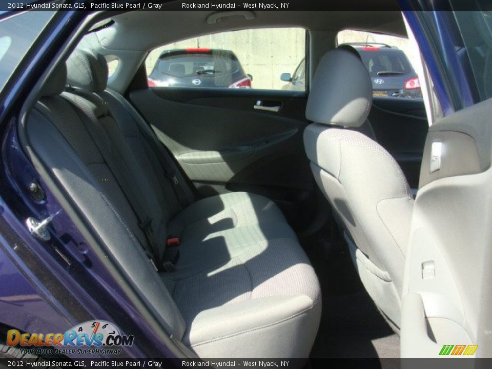 2012 Hyundai Sonata GLS Pacific Blue Pearl / Gray Photo #23
