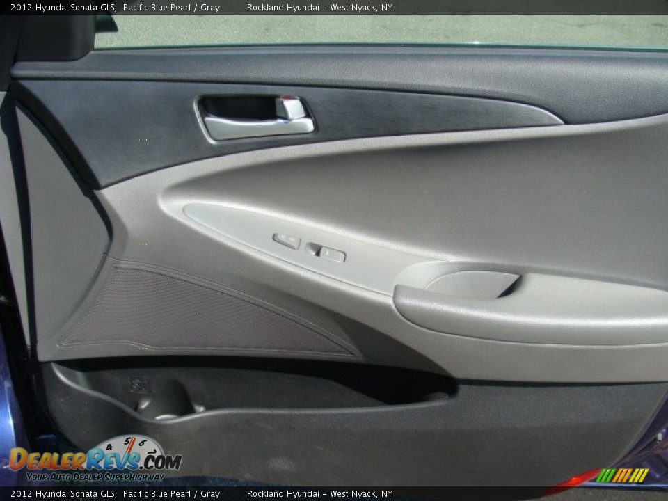 2012 Hyundai Sonata GLS Pacific Blue Pearl / Gray Photo #24
