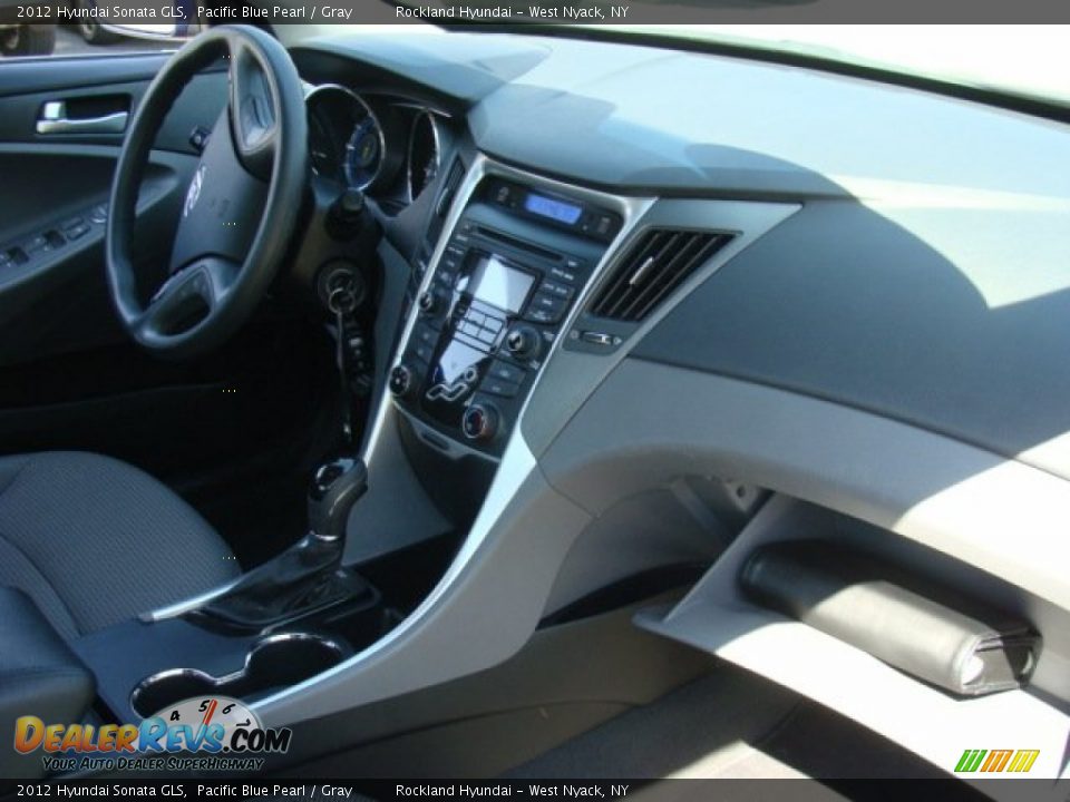 2012 Hyundai Sonata GLS Pacific Blue Pearl / Gray Photo #25