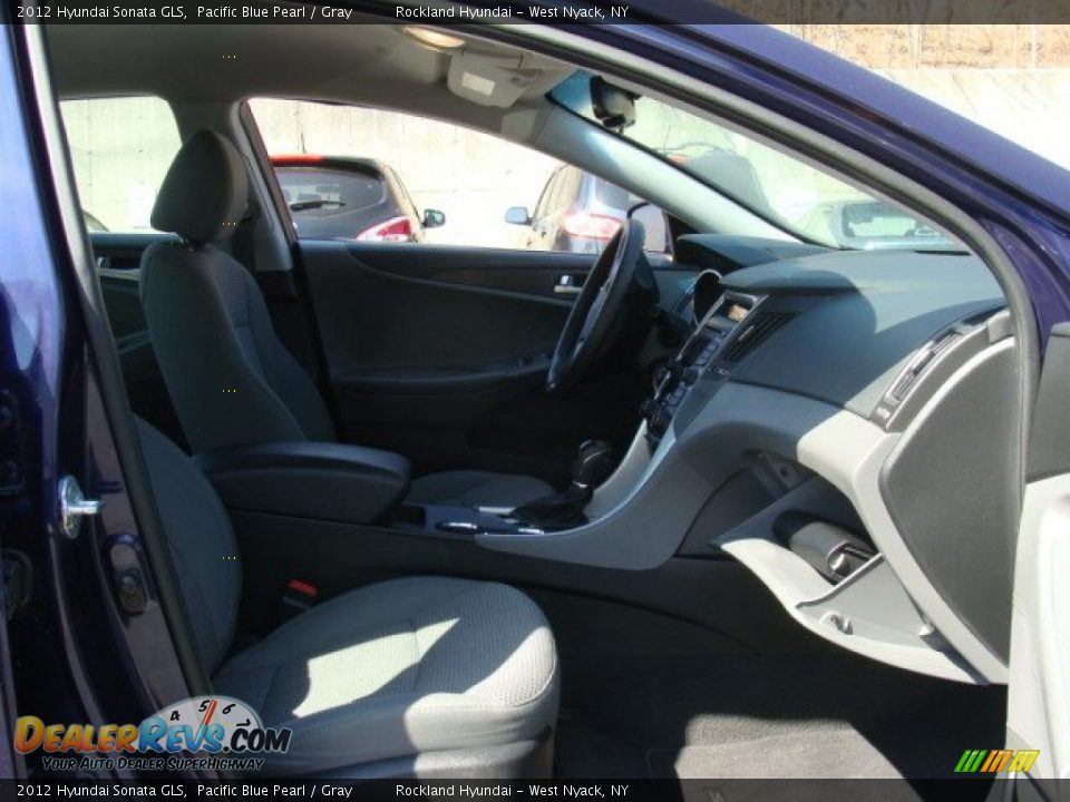 2012 Hyundai Sonata GLS Pacific Blue Pearl / Gray Photo #26