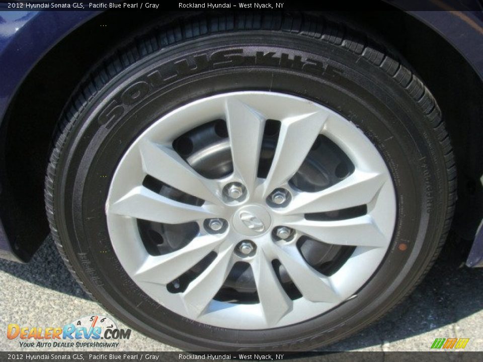 2012 Hyundai Sonata GLS Pacific Blue Pearl / Gray Photo #27