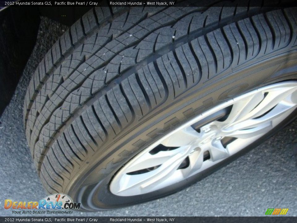 2012 Hyundai Sonata GLS Pacific Blue Pearl / Gray Photo #28