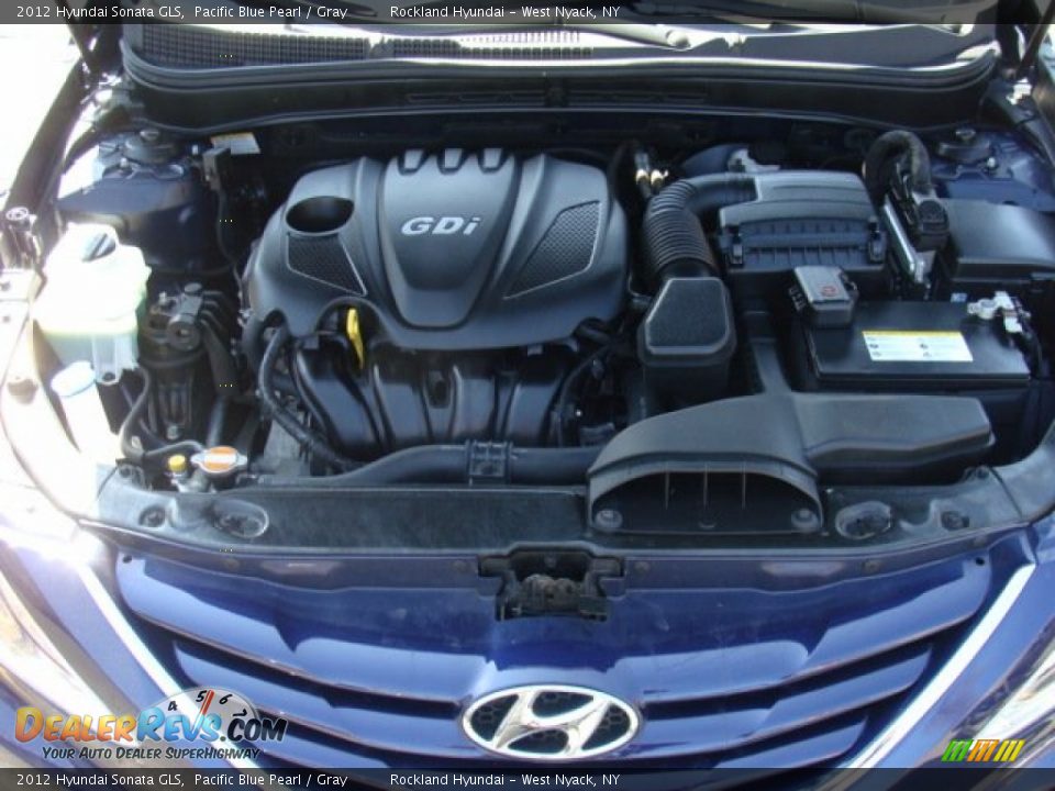 2012 Hyundai Sonata GLS Pacific Blue Pearl / Gray Photo #29
