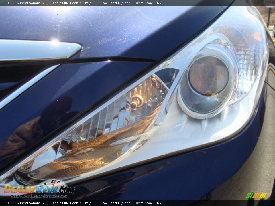 2012 Hyundai Sonata GLS Pacific Blue Pearl / Gray Photo #30