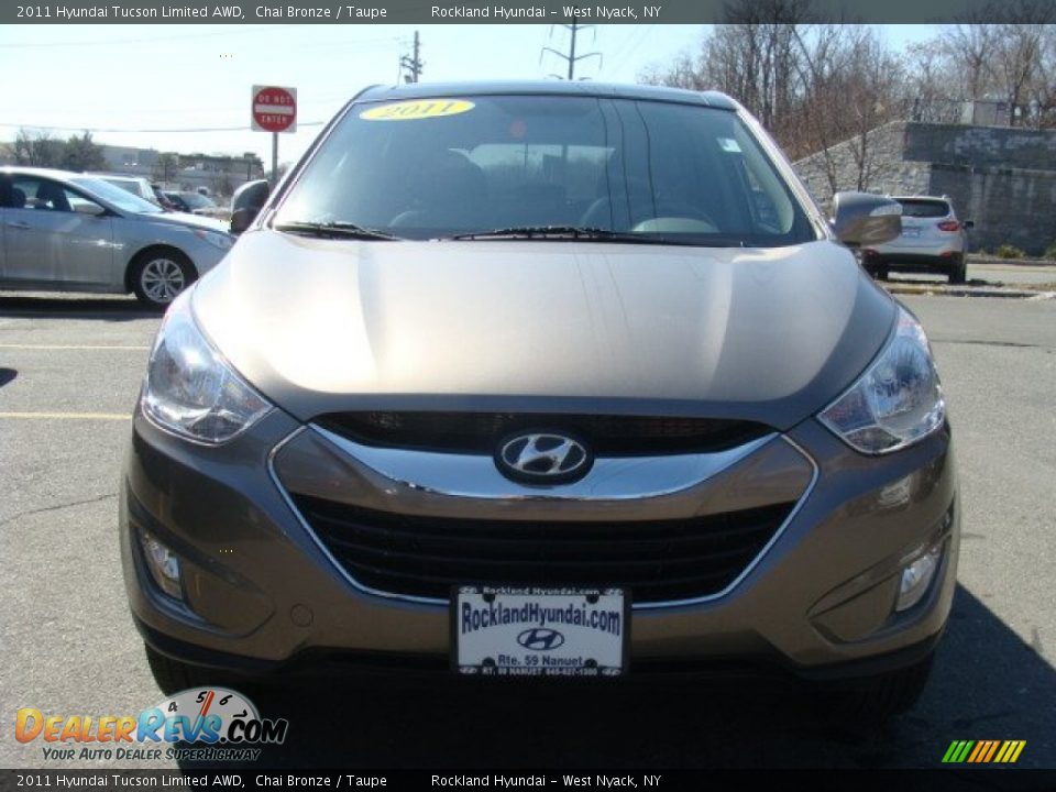 2011 Hyundai Tucson Limited AWD Chai Bronze / Taupe Photo #2