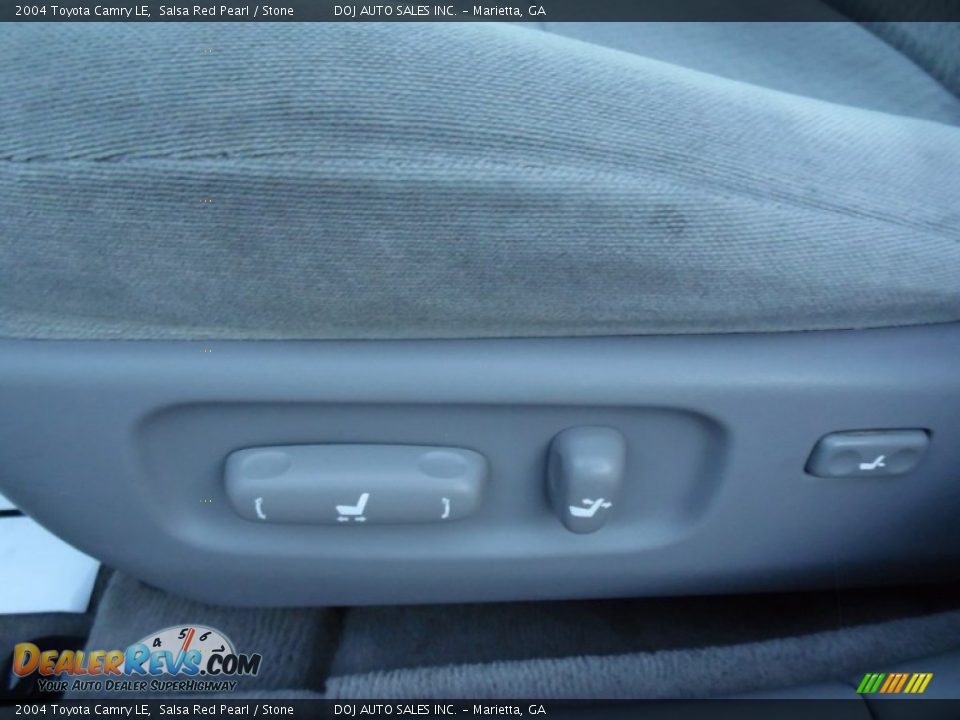 2004 Toyota Camry LE Salsa Red Pearl / Stone Photo #16