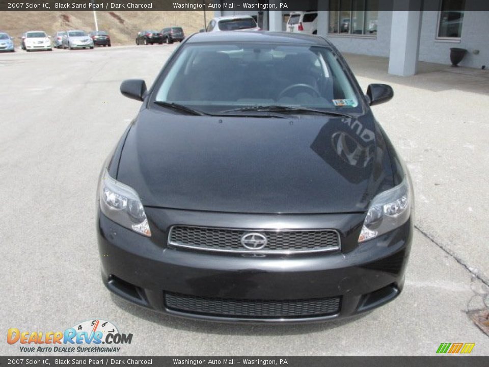 2007 Scion tC Black Sand Pearl / Dark Charcoal Photo #4