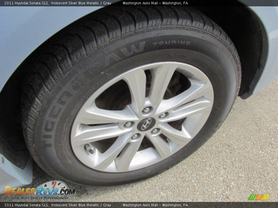 2011 Hyundai Sonata GLS Iridescent Silver Blue Metallic / Gray Photo #8